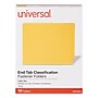 Universal Reinforced File Folder, Letter Size, Yellow, 10/Box (UNV10319)~#|#~EC600CFA-6E23-4771-AE67BE2D93E291D9_sc7