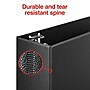Staples 4" 3-Ring Non-View Binder, D-Ring, Black (55359/26321)~#|#~EC7213DA-CBFE-4FAB-939ACBAB86C1B733_sc7