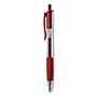 Universal Retractable Gel Pen, Medium Point, Red Ink, Dozen (UNV39914)~#|#~EC7B2BC9-B9E4-44EB-BF32808A8474661B_sc7
