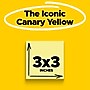 Post-it Notes, 3" x 3", Canary Collection, 100 Sheet/Pad, 12 Pads/Pack (654-12YW)~#|#~EC8283BA-EE0A-4C60-92938D6E89BA29D9_sc7