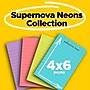 Post-it Super Sticky Notes, 4" x 6", Supernova Neons Collection, Lined, 45 Sheets/Pad, 24 Pads/Pack (660-24SSMIA-CP)~#|#~EC9541EB-EC00-4F2D-B89B175451D516A0_sc7