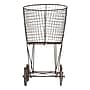 Storied Home 1-Section Rolling Laundry Basket, Metal, Grey (DE2757)~#|#~EC971CF0-68E8-4517-B93FE267E855DB4D_sc7