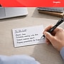 Staples Index Cards, 4" x 6", Blank, White, Acid‑Free, 500 Pack – Unruled Cards for Notes, Recipes & Projects~#|#~ECA081EB-4682-494F-9F06836421E5FD65_sc7