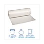 Boardwalk Low-Density Waste Can Liners, 33 gal, 0.6 mil, 33 x 39, White, 6 Rolls of 25 Bags~#|#~ECB6ABE9-0424-4CFE-A5ED9F782C0C990F_sc7