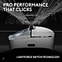 Logitech Pro X Superlight 2 Dex Wireless Ambidextrous Optical Gaming Mouse, White (910-007363)~#|#~ECD9F292-8492-4074-9673BCC2DC1111B3_sc7