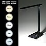 Excello Global Products Wellness Series LED Desk Lamp, 16", with USB Port, Black (EGP-DL-10-BLK)~#|#~ED39DDFD-5030-41D8-9929CDE0122B4F0B_sc7