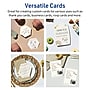 Avery Hexagon Integrated Cards, Matte Ivory, 30/Pack (19479399042)~#|#~ED495D8A-2040-4FE7-9DBAE1B92AD120D6_sc7