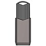 Centon DataStick PUSH 1TB USB 3.2 Gen 2 Flash Drive, Graphite (S1-U3.2J2-1T)~#|#~ED4FF6F0-2D9F-49CB-8EDA0F428E290662_sc7