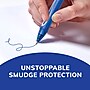 BIC Gel-ocity Quick Dry Retractable Gel Pens, Medium Point, 0.7 mm, Blue Ink, Dozen (RGLCG11-BLU)~#|#~BCFAAC14-71D5-468C-8CFB018C2B59352C_sc7