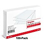 Staples 4" x 6" Index Cards, Lined, White, 100/Pack (TR51001)~#|#~ED75D485-AB40-48B6-B4CBCC0F73541F68_sc7