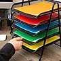 Mind Reader Metal Mesh Front Loading Stackable Letter Tray, Letter/Legal Size, Black (2CSTACK2-BLK)~#|#~ED7666B7-20EB-4ACF-BE2D8639EE8252D1_sc7
