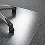 Floortex Ultimat Cleartex Carpet Chair Mat, 48" x 60", Designed for Medium-Pile Carpet, Clear Polycarbonate (1115223ER)~#|#~ED95D201-D64F-4DAA-BC8982E35C6C7371_sc7
