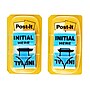 Post-it 'Initial Here' Message Flags, 1" Wide, Blue, 100 Flags/Pack (680-IH2)~#|#~ED973CD5-0D0E-4511-84F4FE82832C78B2_sc7