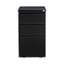 Alera 3-Drawer Mobile Vertical File Cabinet, Letter Size, Lockable, 28"H, Black (ALEPBBBFBL)~#|#~EDB0BD32-89EB-442D-8DF953D861D008A4_sc7