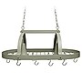 Elegant Designs Slate Gray 2 Light LED Kitchen Pot Rack with Downlights (PR1000-SLT)~#|#~EDB3B989-7FDD-4A14-BEA6D18A0ED4B74D_sc7