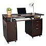 Techni Mobili 47"W Computer Desk, Chocolate (RTA-4985-CH36)~#|#~EDFFF120-EE25-4DF5-89FD6BB53119CEF0_sc7