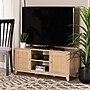 Baxton Studio Elsbeth TV Stand, Screens up to 46", Light Brown/Natural Brown (226-12952-HiT)~#|#~EE180C30-FEE4-4A30-912BC41CF7BF6B0B_sc7