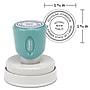 Cosco Custom Xstamper N53 Round Pre-Inked Notary Stamp, 1 9/16" Impression (Applicable States in Description)~#|#~EE24FB18-33E6-4E8D-B93D8EF7C194EC77_sc7