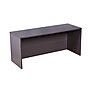 Boss Office Products 66"W U-Shaped Executive Desk with Box/Box/File Storage Pedestal and 4 Door Hutch, Driftwood (GROUPA15-DW)~#|#~EE2BD81C-E4D4-4133-B6913D12101D8C1E_sc7