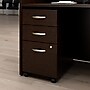 Bush Business Furniture Arrive 3 Drawer Mobile File Cabinet - Assembled, Mocha Cherry (ARF116MR-Z)~#|#~EE378D72-0D8C-4836-883ADAE20FF115D3_sc7