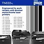Brother TN830XL Black High Yield Toner Cartridge, 6/Pack~#|#~EEAA55DF-0F88-4979-BEE9720696847E64_sc7