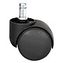 Alera Dual Wheel Hooded Casters, B Stem, 1.5" Caster, Black, 5/Set (ALECASTERHT1)~#|#~EEB3B1FF-C86F-4781-9CCE6EC07DE3276A_sc7