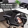 Mind Reader Air-Cloud Memory Foam Armrest Pads, Black (AREST2-BLK)~#|#~EEBCE689-6702-4B71-9F9BDE89883E6F1B_sc7
