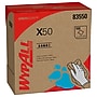 WypAll GeneralClean X50 Cloth Cleaning Wipers, 12.5" x 9.1", White, 168 Wipers/Box, 10/Carton (83550)~#|#~EEBDAE96-B978-41D1-958AA2A443FE2DA1_sc7