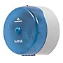 Georgia-Pacific SofPull® High Capacity Center-Pull Bath Dispenser, Splash Blue, 10.500"W x 6.750''D x 10.500"H~#|#~EEEA7494-2A48-486C-8C12458DB5A183CD_sc7