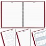 2027-2028 AT-A-GLANCE 9" x 11" Calendar Year Monthly Planner, Faux Leather Cover, Red (70-250-13-27)~#|#~EEEE9FEA-F728-4144-AD385BA467B16F12_sc7
