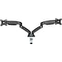 Lorell Adjustable Dual Monitor Mounting Arm, Up to 32" Monitor, Black (LLR99801)~#|#~EEFD002E-DE7B-4F7D-9F8CA6EBEC5207C4_sc7