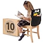 Seat Sack Seat Storage, 17" x 9" x 2.5", Black, 10/Pack (30115BUNDLE)~#|#~EF189375-14C7-45D3-BA571A4AF309103D_sc7