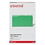 Universal File Folder, Legal Size, Green, 100/Box (UNV15302)~#|#~EF35A974-5A22-431E-AB01E4CED281320A_sc7