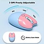 SaharaCase Wireless Ergonomic Keyboard and Laser Mouse Combo, Blue (KB17)~#|#~EF4051CE-C283-44F3-AB8D99346820188B_sc7