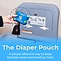 Koala Kare The Diaper Pouch Diaper Disposal Bags, 2 Gallon, Black, 1050 Total Bags (KB-160X6)~#|#~EF487B4D-780B-4A2C-9593314002662269_sc7