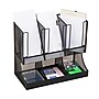Mind Reader 6-Compartment Metal Multipurpose Countertop Organizer, Black (UPMESH-BLK)~#|#~EF4C0C8A-B42D-4DC6-81E416864EB821C4_sc7