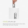 simplehuman Tension Arm Paper Towel Holder, Brushed Stainless Steel (KT1203)~#|#~EF553322-9846-4914-9088A83326A2F517_sc7