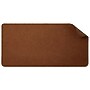 Staples TECH Anti-Slip Faux Leather Desk Pad, 31.5" x 15.7", Brown (ST62544)~#|#~EF6A73D5-1058-4EBF-A6E61593D21BE613_sc7