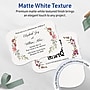 Avery Flourished Edge Invitation Cards , 5" x 7", Matte White, 100/Pack (19479399756)~#|#~EF6AE55E-A692-4617-B2F861835A4F8E6A_sc7