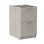 Alera Valencia Full Pedestal File Drawers, 2 Legal/Letter-Size, 15.63" x 20.5" x 28.5", Gray~#|#~EF7F60F3-1549-4FBA-AD7B0825DDD333BC_sc7