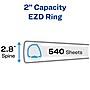 Avery Heavy Duty 2" 3-Ring View Binders, One Touch EZD Ring, Navy Blue (79802)~#|#~EF844421-7BC8-4AAD-A06AA072AA47CAB7_sc7