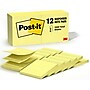 Post-it Pop-up Notes, 3" x 3", Canary Collection, 100 Sheet/Pad, 12 Pads/Pack (R330-YW)~#|#~EF860D5D-41EC-458D-ADCE7BE5726531DB_sc7