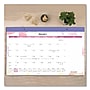 2019 AT-A-GLANCE® Watercolors Compact Desk Pad , 12 Months , January Start , 17 3/4" x 10 7/8" (SK91-705-19)~#|#~sp22656604_sc7