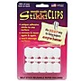 StikkiWorks StikkiCLIPS Adhesive Clips, White, 30 Per Pack, 3 Packs (STK01420-3)~#|#~EF9D5240-10F6-413D-82E63A670F0C3840_sc7