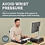 Fellowes Breyta Foam Palm Support Wrist Rest, Black (100145453)~#|#~EFA2E66A-8408-4198-B6FD9B79E11767F6_sc7
