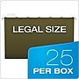 Pendaflex Ready-Tab Hanging File Folders, 6-Tab, Legal Size, Standard Green, 25/Box (PFX 42591)~#|#~EFA5FCD0-137F-4D0E-87B808637BA8690C_sc7