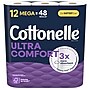 Cottonelle Ultra Comfort Toilet Paper, 2-ply, White, 268 Sheets/Roll, 12 Rolls/Case (54165/55494)~#|#~EFEDACC6-11B1-4F05-91318AFFFDF9AAA8_sc7