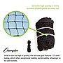 Champion Sports Lacrosse Backyard Goal, Black/Orange (LNGL44)~#|#~F01978A9-DE42-4657-ACBA37D356909C76_sc7
