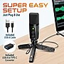 Delton U3000 Noise Canceling Condenser Microphone, Black (DRU3000)~#|#~F0250A26-115C-48C3-86EB41D6822E3A08_sc7