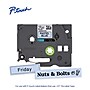 Brother P-touch Laminated Label Tape, 1/2" x 13.1', Black on Pastel Blue (TZeMQ531)~#|#~F02D2929-8886-41C4-9A04D53EF0BD3ECC_sc7